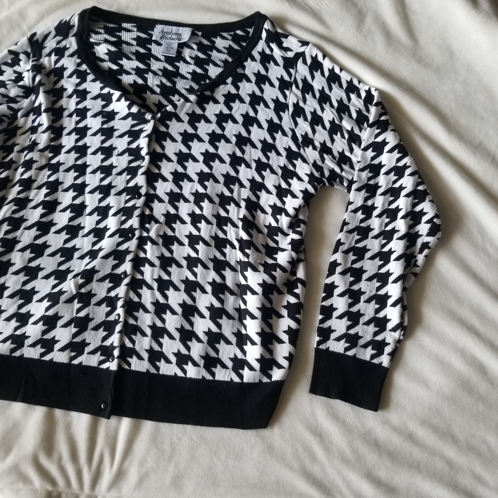 Houndstooth Anthony Richards sweater unique